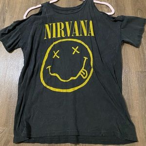 AE Nirvana Cold Shoulder Tee